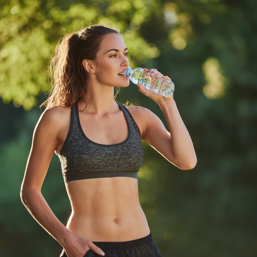 Група усміхнених європейських людей різного віку займається фітнесом на природі, демонструючи активний здоровий спосіб життя